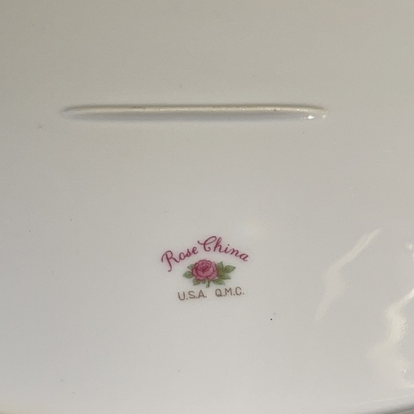14-inch “Annette” Oval Serving Platter by ROSE China - Picture 8 of 11